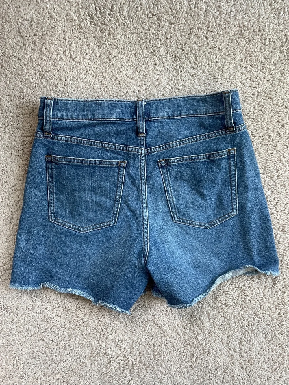 J. Crew Denim High-Rise Frayed 4